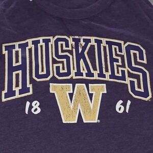 Captivating Washington Huskies Tank Top Purple XL NWT Collegiate UW Halter Logo